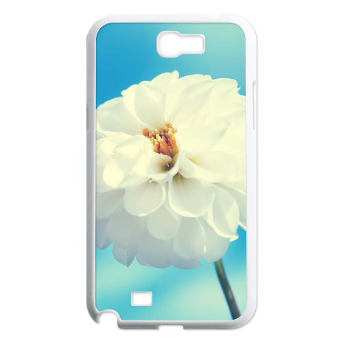 white beauty flower Case for Samsung Galaxy Note 2 N7100