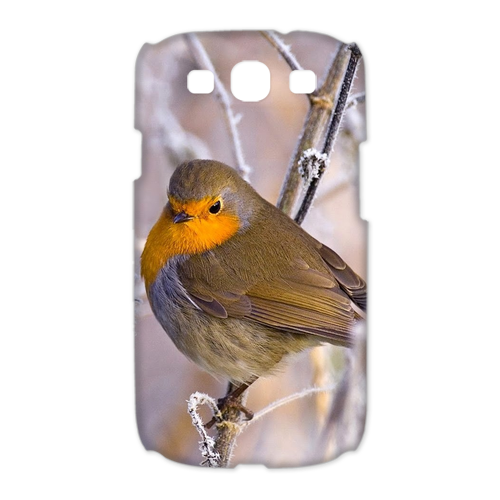 yellow bird Case for Samsung Galaxy S3 I9300 (3D)