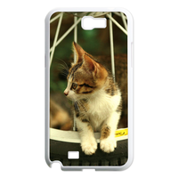 cat on the wheel Case for Samsung Galaxy Note 2 N7100