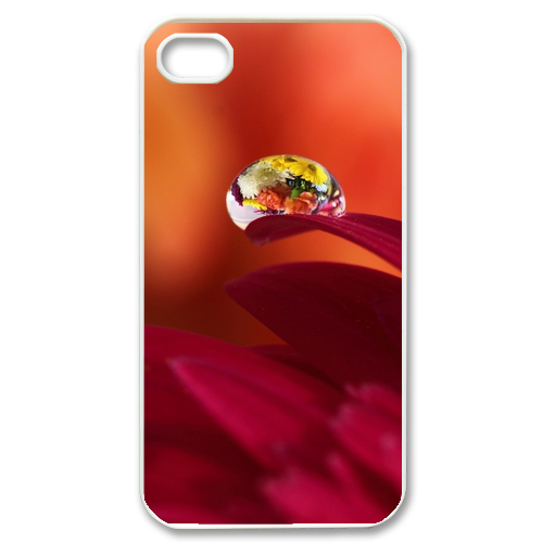nice flowers Case for iPhone 4,4S