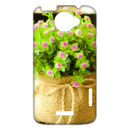 nice small rose flowers Case for HTC One X +