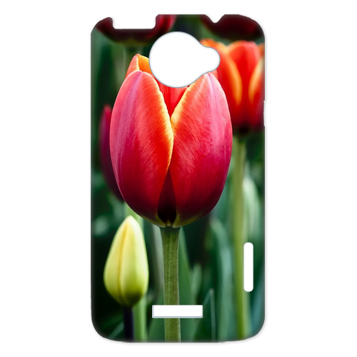 nice tulips Case for HTC One X +