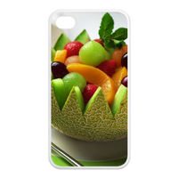 taste fruit dish Case for Iphone 4,4s (TPU)