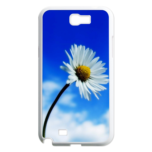 white chrysanthemum Case for Samsung Galaxy Note 2 N7100