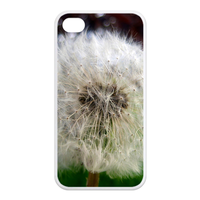 white dandelion Case for Iphone 4,4s (TPU)