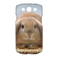brown rabbit Case for Samsung Galaxy S3 I9300 (3D)