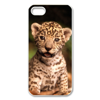 little leopard on the leaves Case for Iphone 5