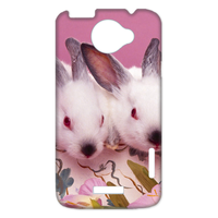 rabbit sisters Case for HTC One X +