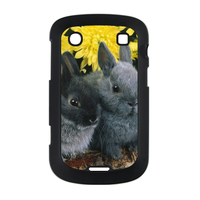 two grey rabbits Case for BlackBerry Bold Touch 9900