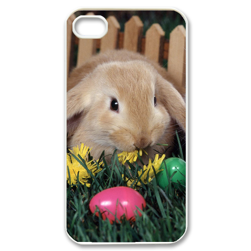 two rabbits Case for iPhone 4,4S