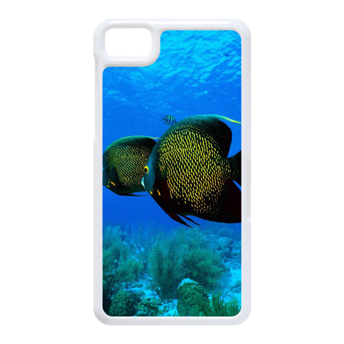 two sea fishes Case for Black Berry Z10