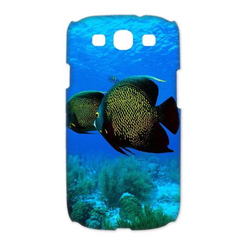 two sea fishes Case for Samsung Galaxy S3 I9300 (3D)