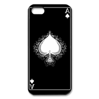 Ace of Spade Playing Card Creative Design Case for Iphone 5