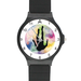 Hallows Black Plastic High Quality Watch