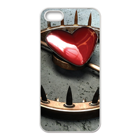 The Trap of Heart Custom Cases for iPhone 5S (TPU）