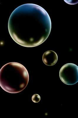 colorful bubble