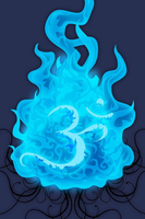 blue fire