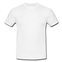 Men's classic white t-shirt Model T12