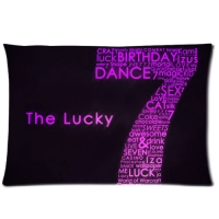Custom Zippered Pillow Cases 20x30 (Twin sides)