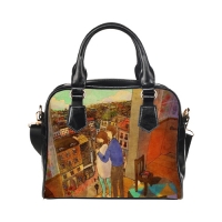 Custom Shoulder Handbag Model 1634（Twin Sides)