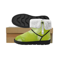 Custom Unisex Single Button Women's Snow Boots ( 051)