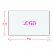 Custom Logo for Tote Bag (zipper) (5cm X 3cm)