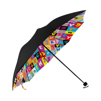 Anti-UV Foldable Umbrella (Underside Printing)