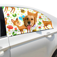 Pet Car Window Curtain