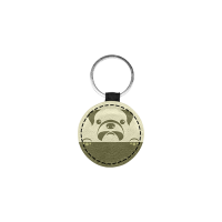 Round Pet ID Tag