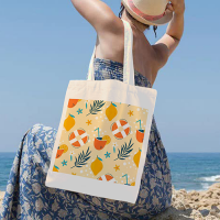 Cotton Tote Bag (Two Sides with Different Printing)