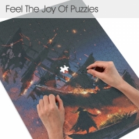 500-Piece Wooden Jigsaw Puzzles (Vertical)(Made in Queen)