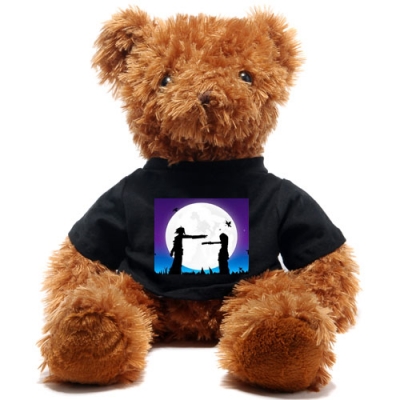 Cute Brown Teddy Bear （Front and Back sides）