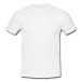 Men's classic white t-shirt Model T12