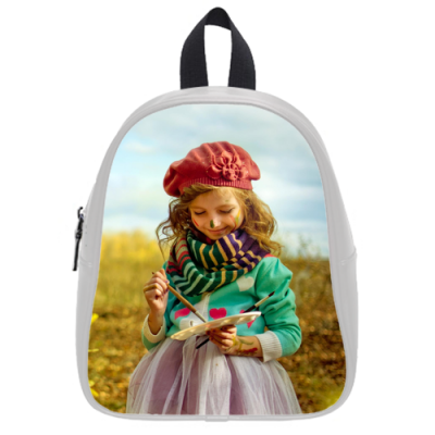 Custom School Bag Model 1601 (Medium)