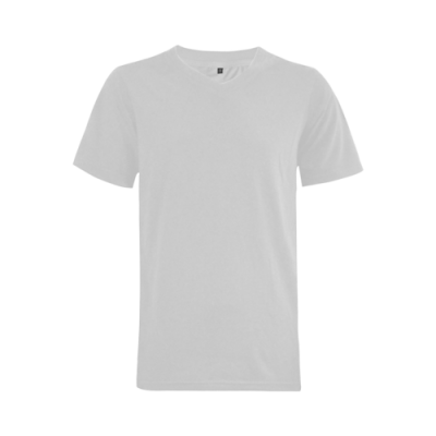 Custom Men's V-Neck T-shirt  Plus-Size(USA Size)Model T10