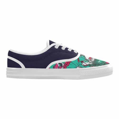 Custom Aries Women's Canvas Shoes (Model029)