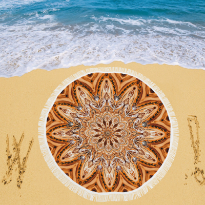 Custom Circular Beach Shawl 59"x 59"