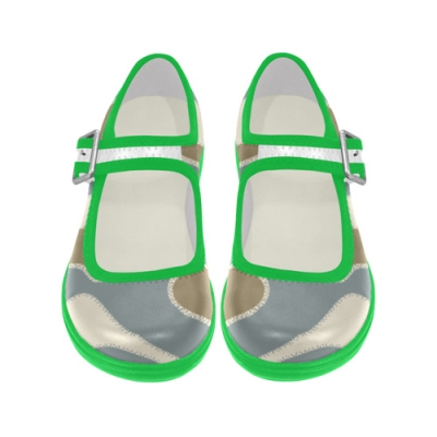 Custom Virgo Women's Mary Jane Flat(Model808)