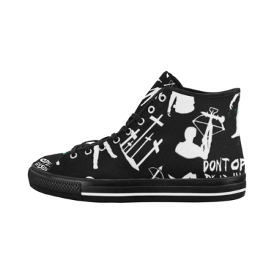 Custom Vancouver High Top Men's Canvas Shoes(Model1013-1)(Large Size)