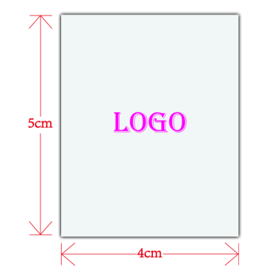 Custom Logo for Men's Clothing（4cm X 5cm）