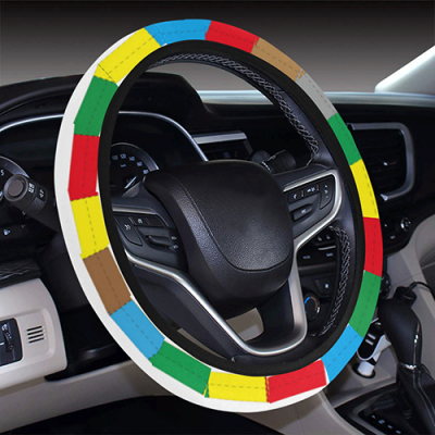 Steering Wheel Cover with Elastic Edge