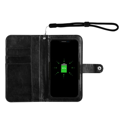 Flip Leather Purse for Mobile Phone/Large (1703)