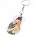 Engraved Stainless Steel Photo Dog Tag Keychain