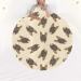 Circular Micro Fleece Blanket 60"