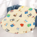 Circular Micro Fleece Blanket 47"