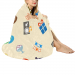Circular Micro Fleece Blanket 47"