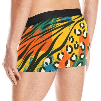 Men's All Over Print Boxer Briefs ( L10)