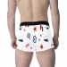 Men's All Over Print Boxer Briefs  L34(Made In Queens USA )