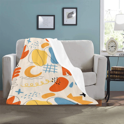 Ultra-Soft Micro Fleece Blanket 32*48(Made in Queen)