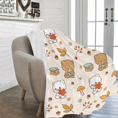 Ultra-Soft Micro Fleece Blanket 54*70